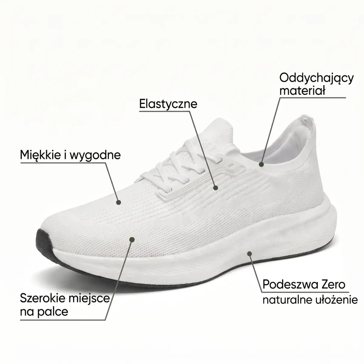 Kivu FootFlow™ | Ergonomiczne buty łagodzące ból haluksów