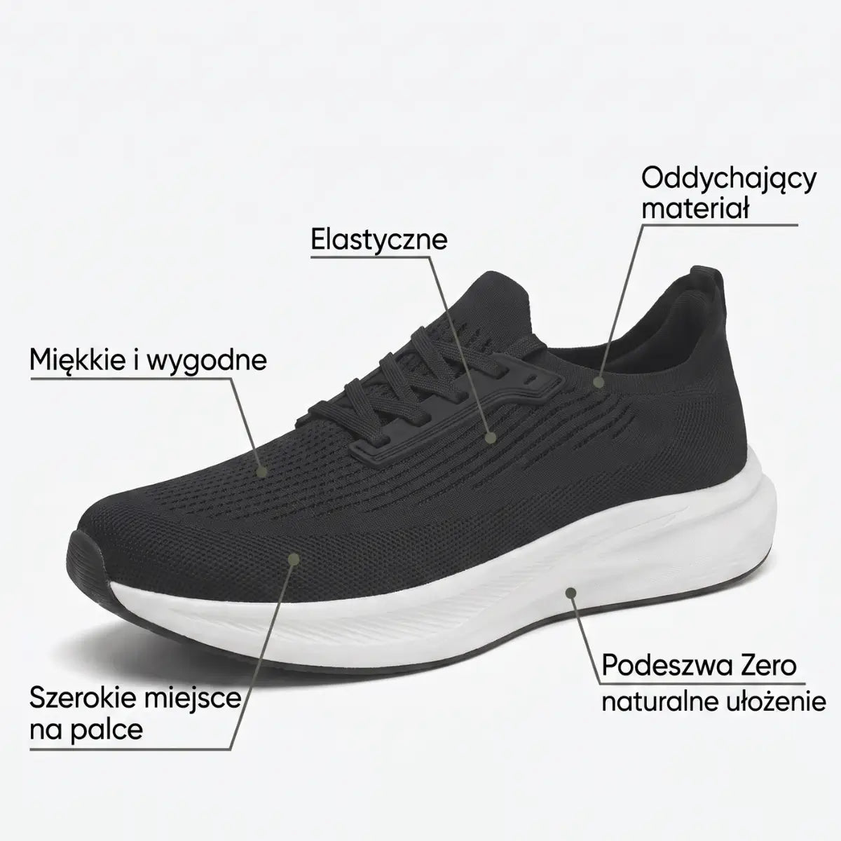 Kivu FootFlow™ | Ergonomiczne buty łagodzące ból haluksów