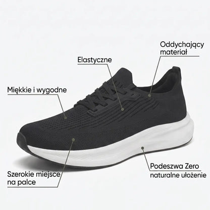 Kivu FootFlow™ | Ergonomiczne buty łagodzące ból haluksów