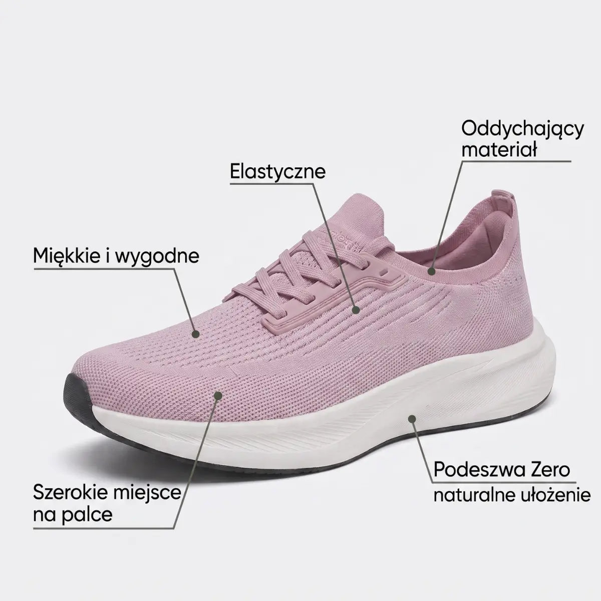 Kivu FootFlow™ | Ergonomiczne buty łagodzące ból haluksów