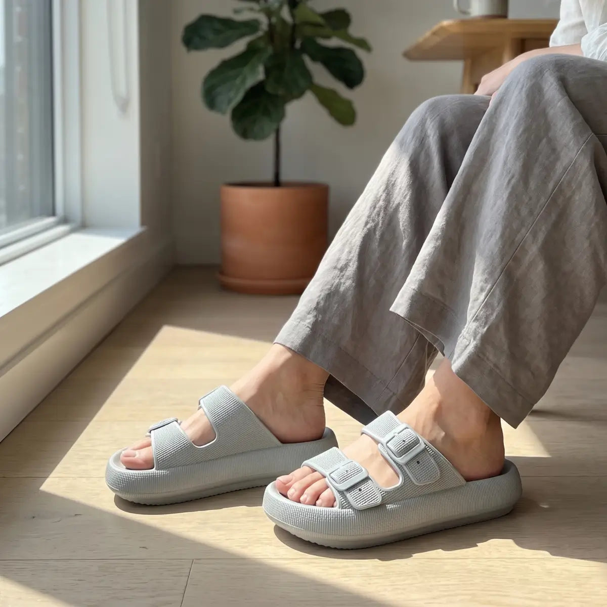 KIVU Nimbo™ | Ergonomiczne sandały łagodzące ból stóp