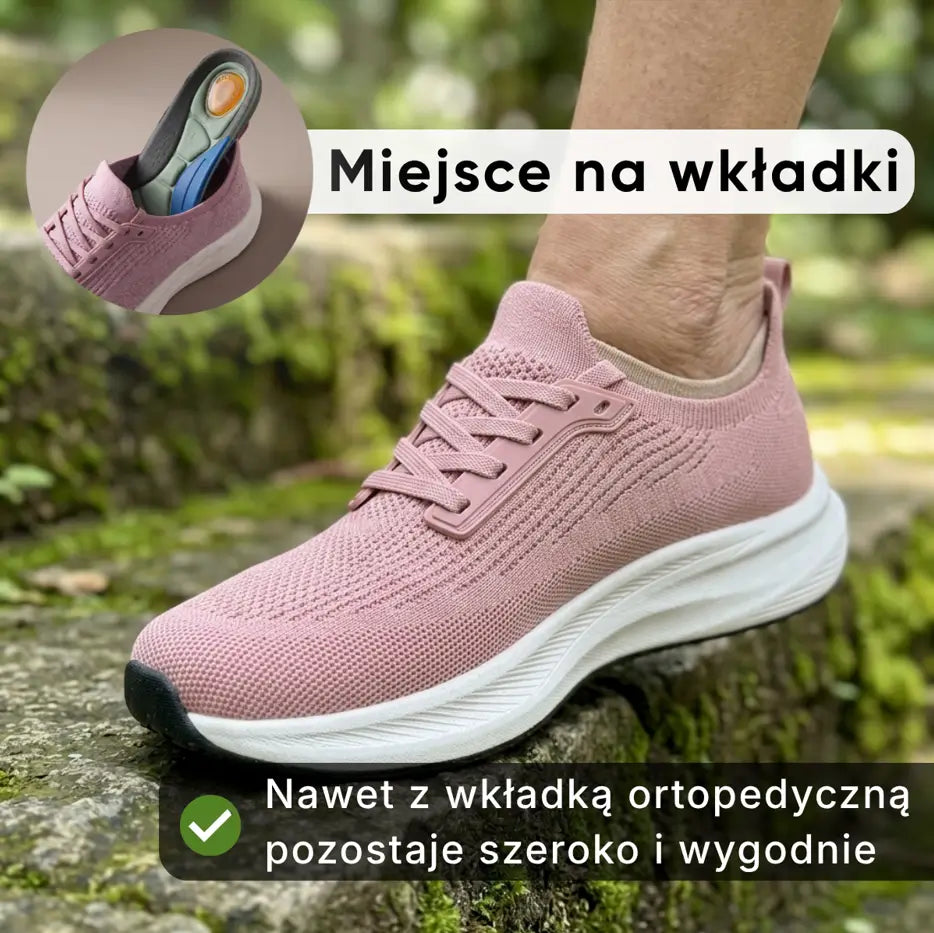 Kivu FootFlow™ | Ergonomiczne buty łagodzące ból haluksów