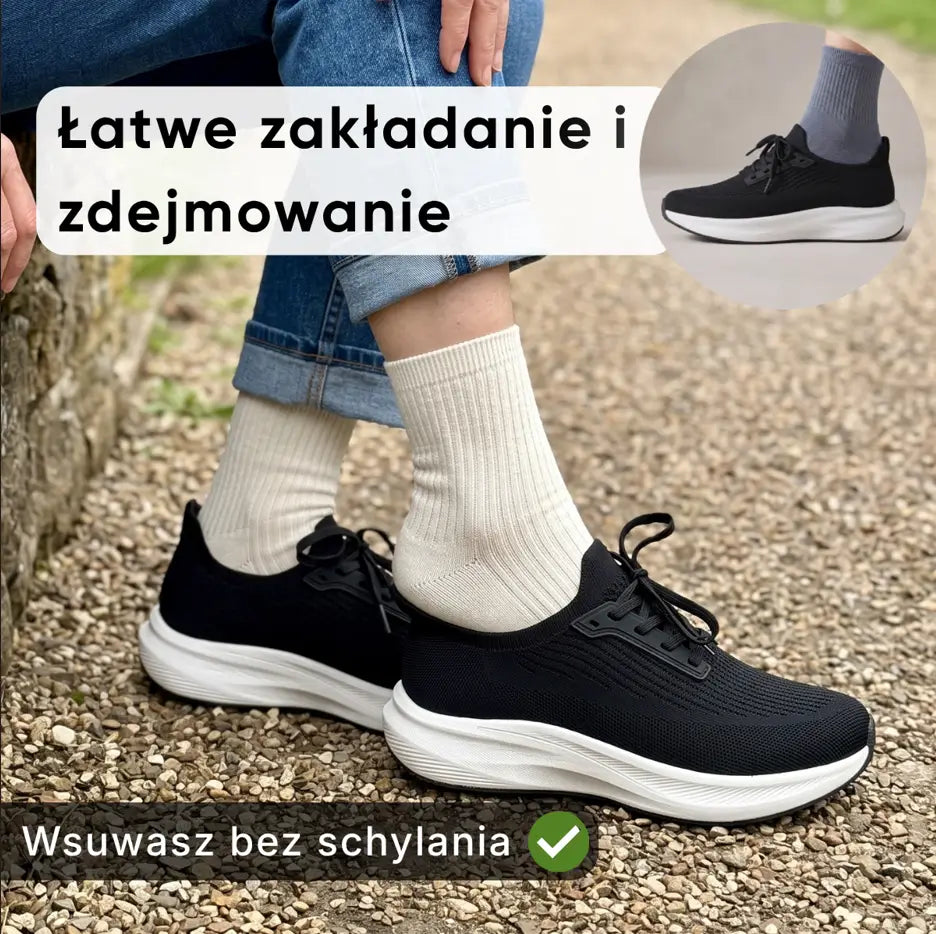 Kivu FootFlow™ | Ergonomiczne buty łagodzące ból haluksów